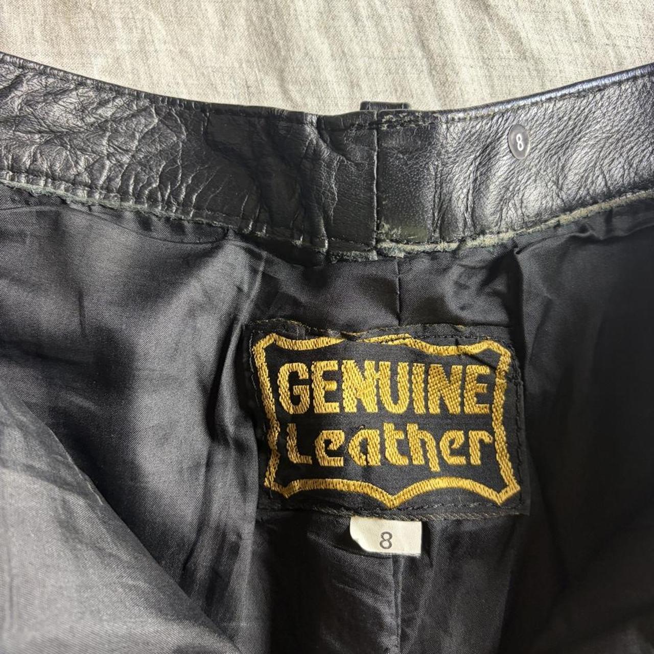 rebel leather shorts