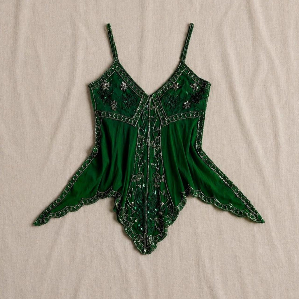 emerald clover fairy cami