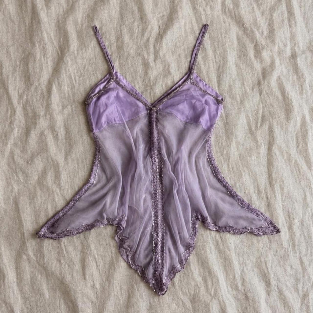 lilac spell fairy top
