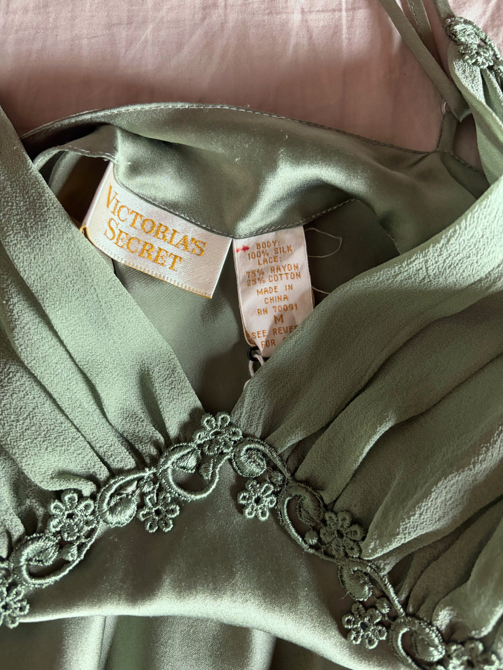 sage siren silk slip