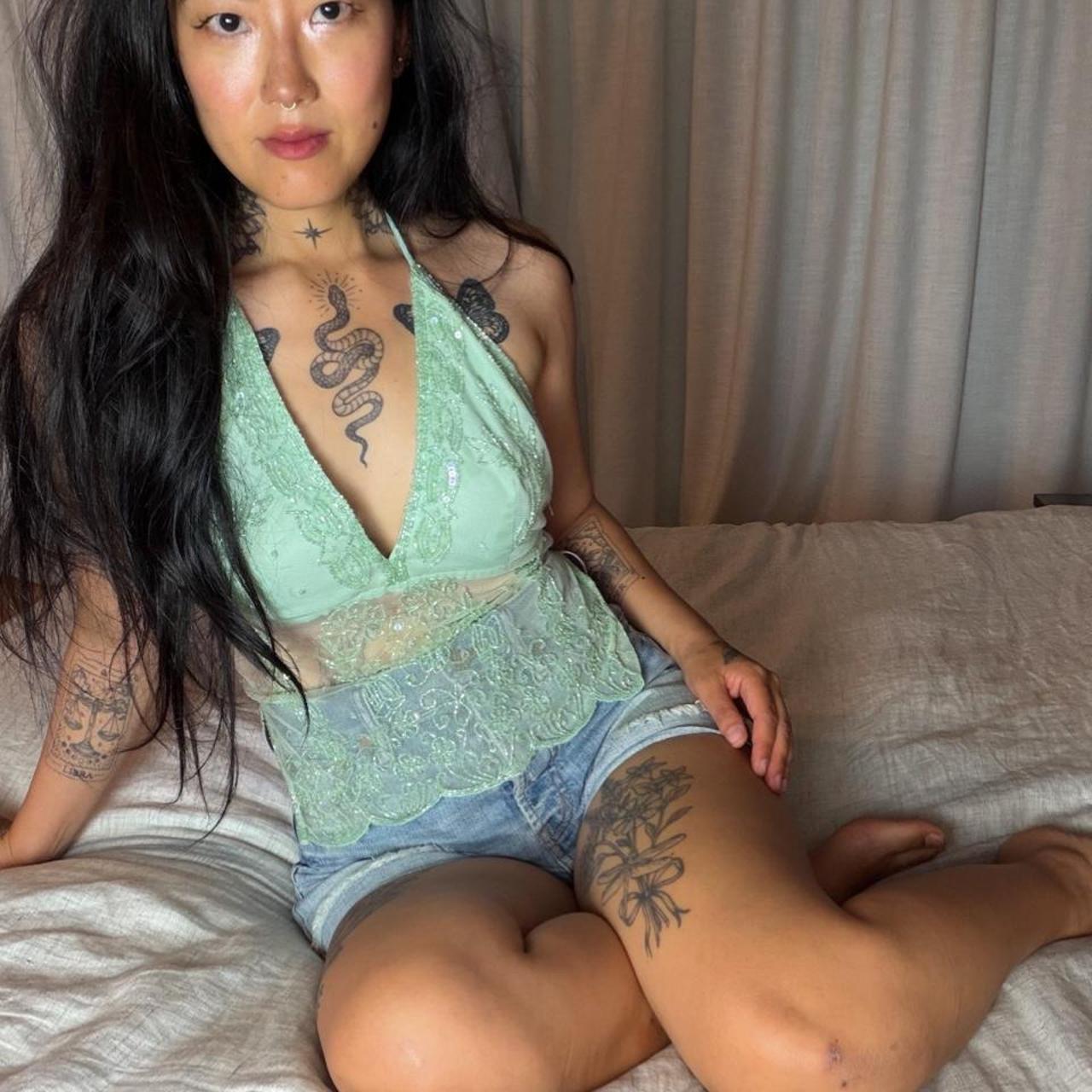 seafoam muse halter