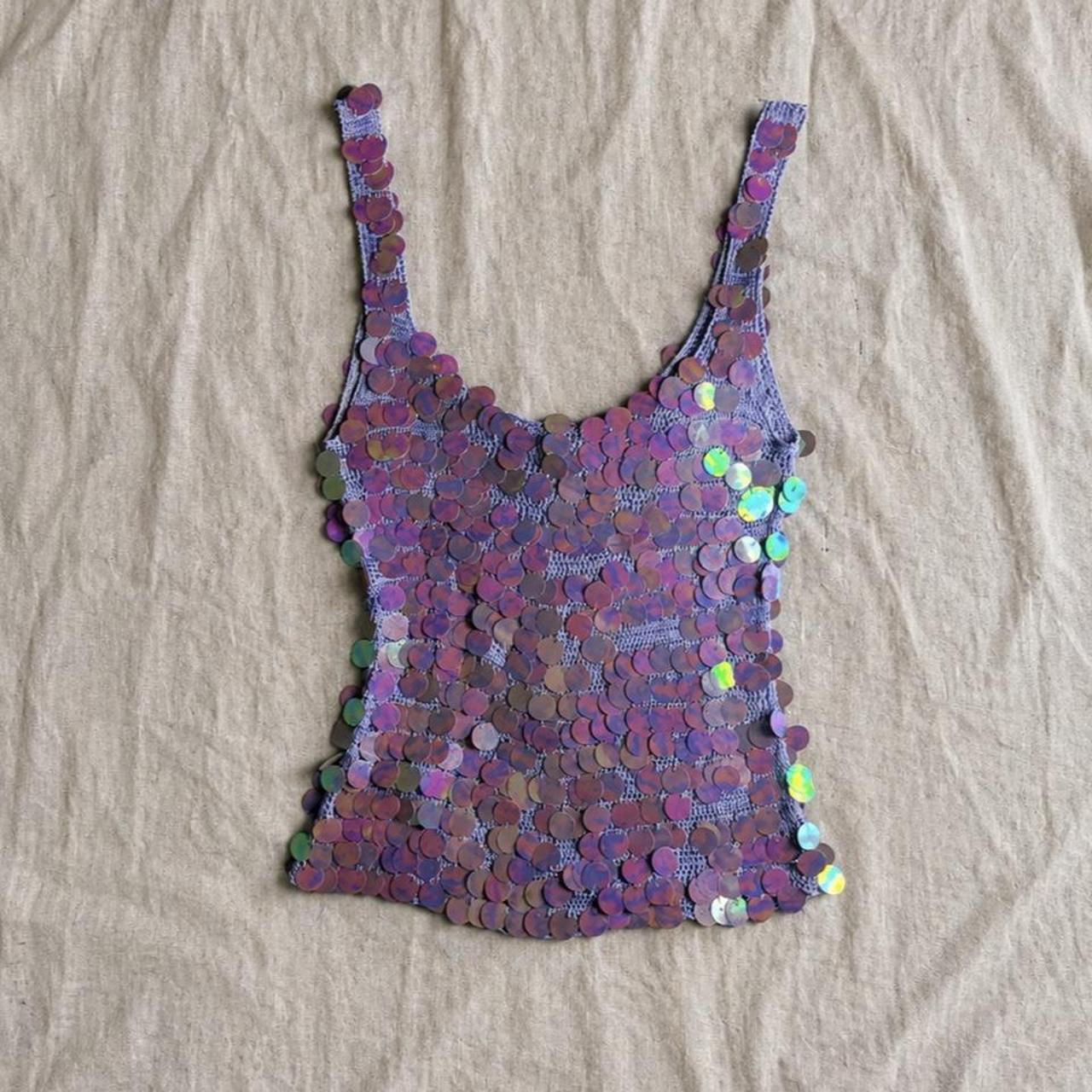 the disco lavender top
