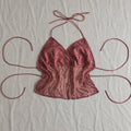 rose quartz halter