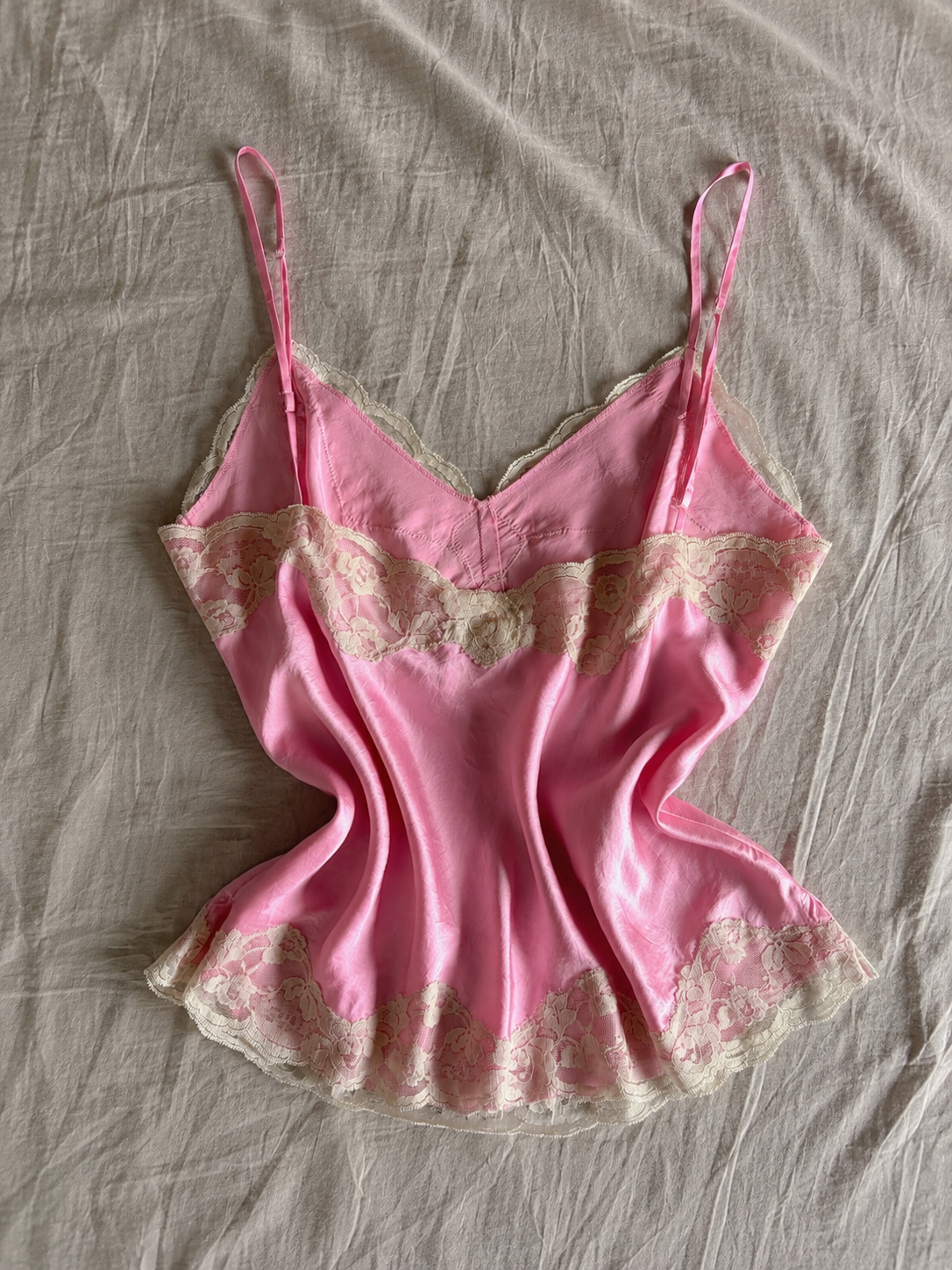 sugar crash silk camisole