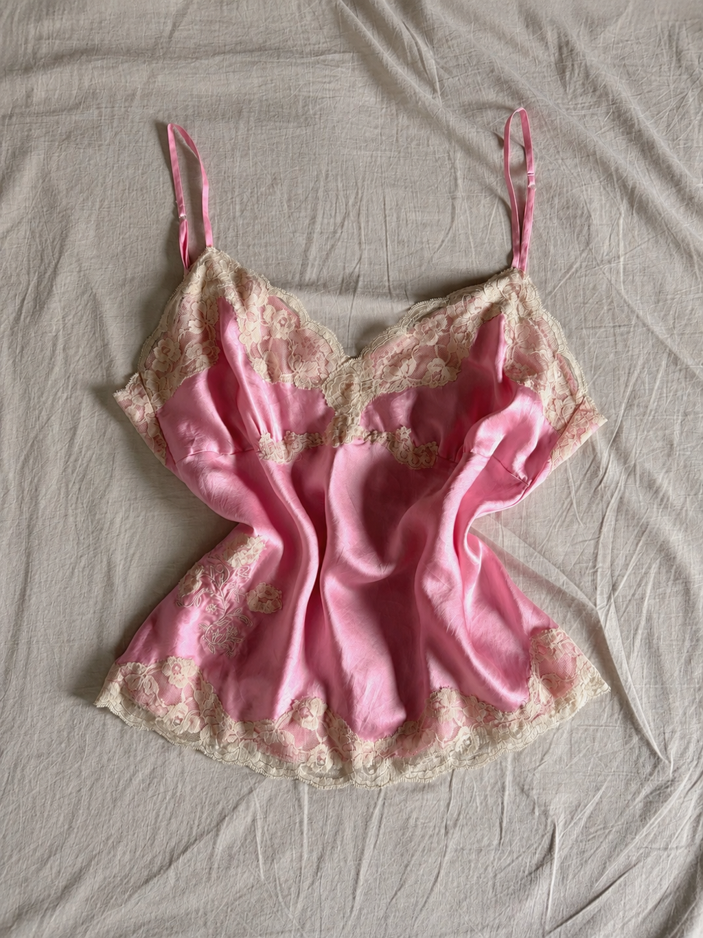 sugar crash silk camisole