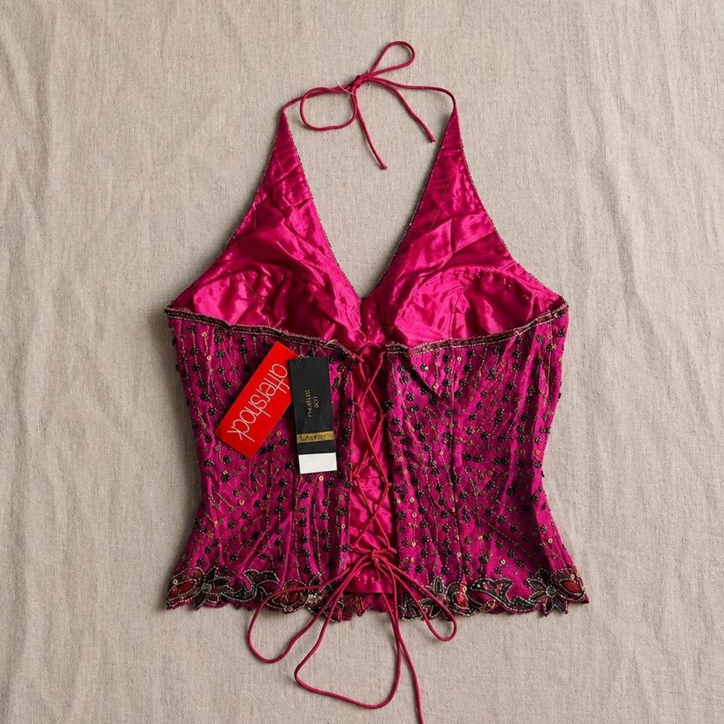 pink siren halter