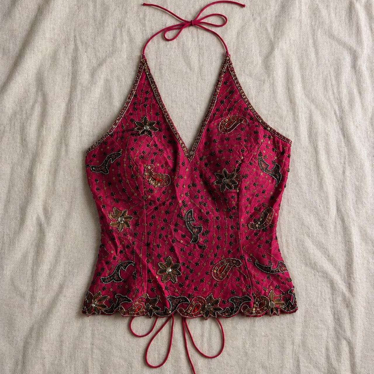 pink siren halter