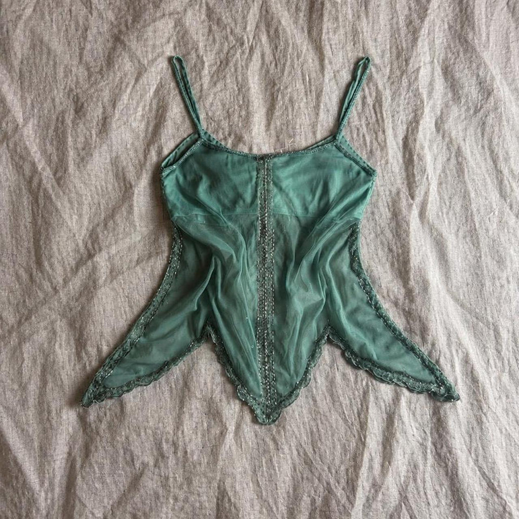 sea glass fairy top