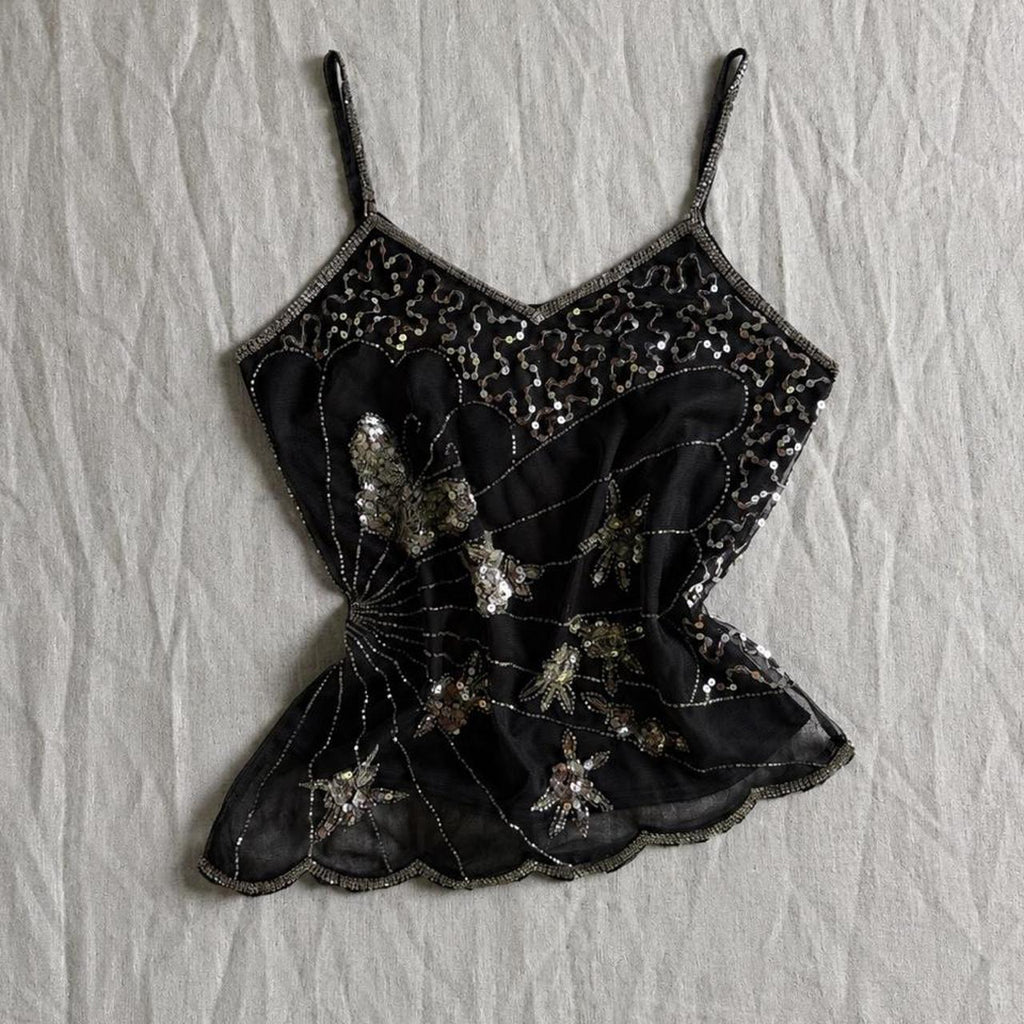 moonlit butterfly top