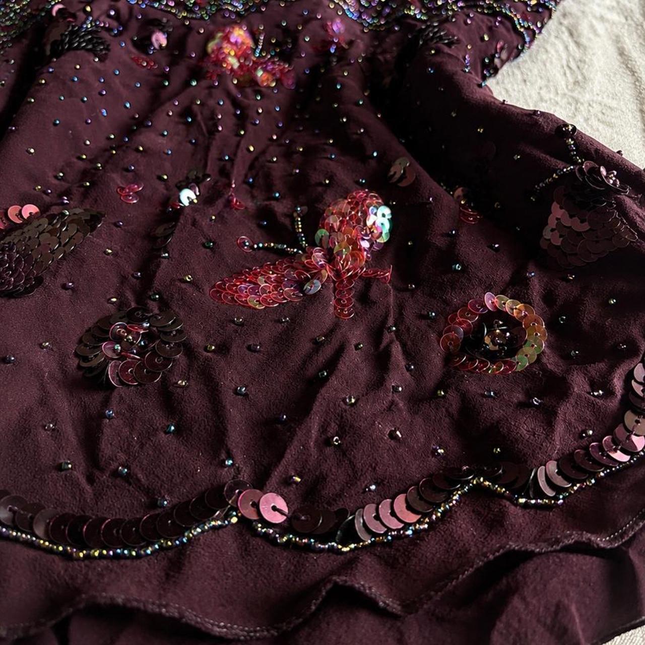 plum nectar silk camisole