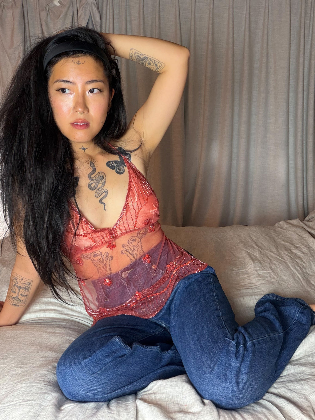 the tangerine fever halter