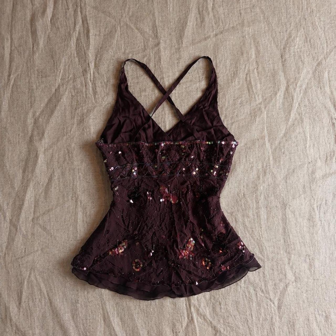 plum nectar silk camisole