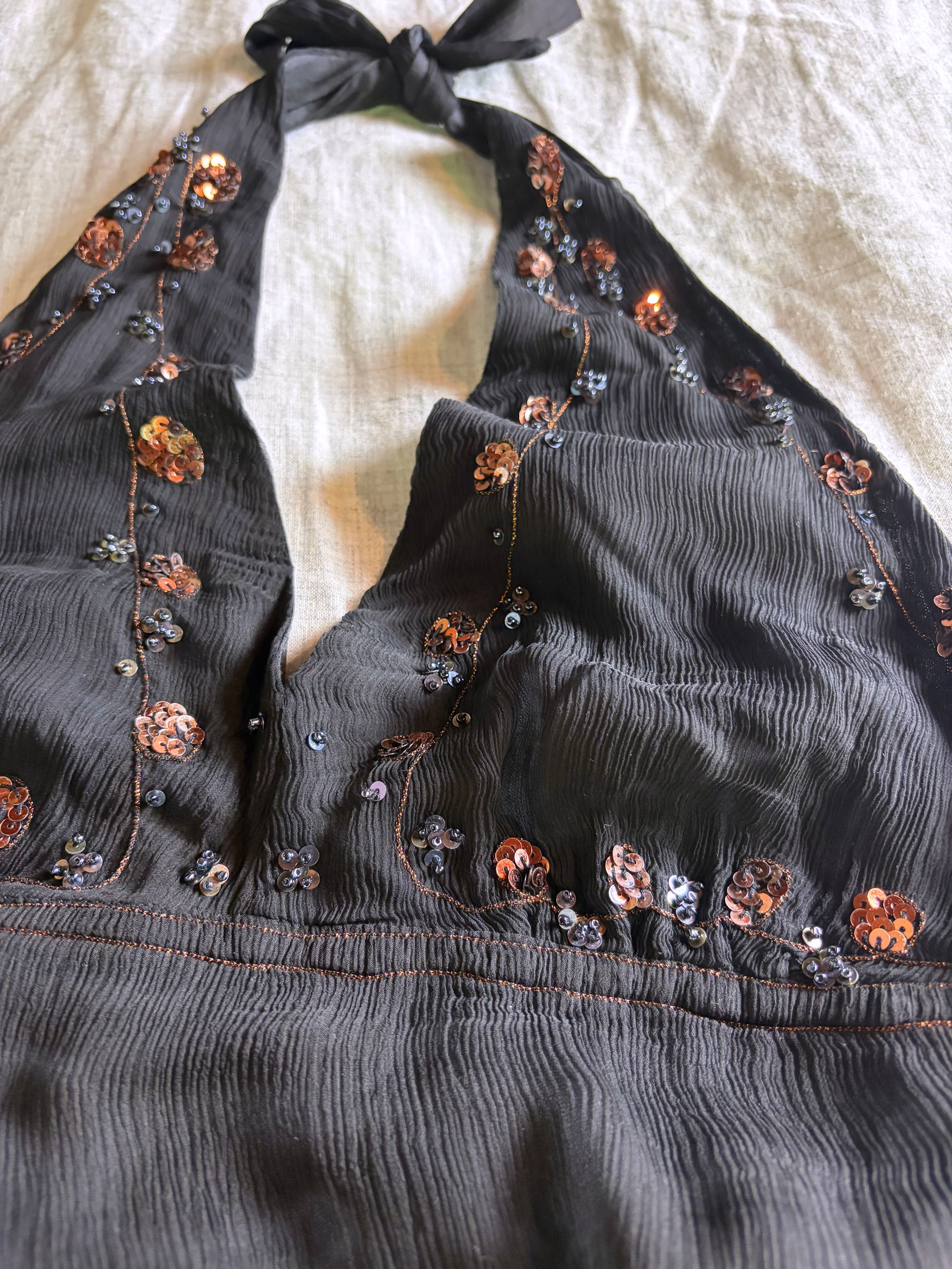 midnight confessional halter