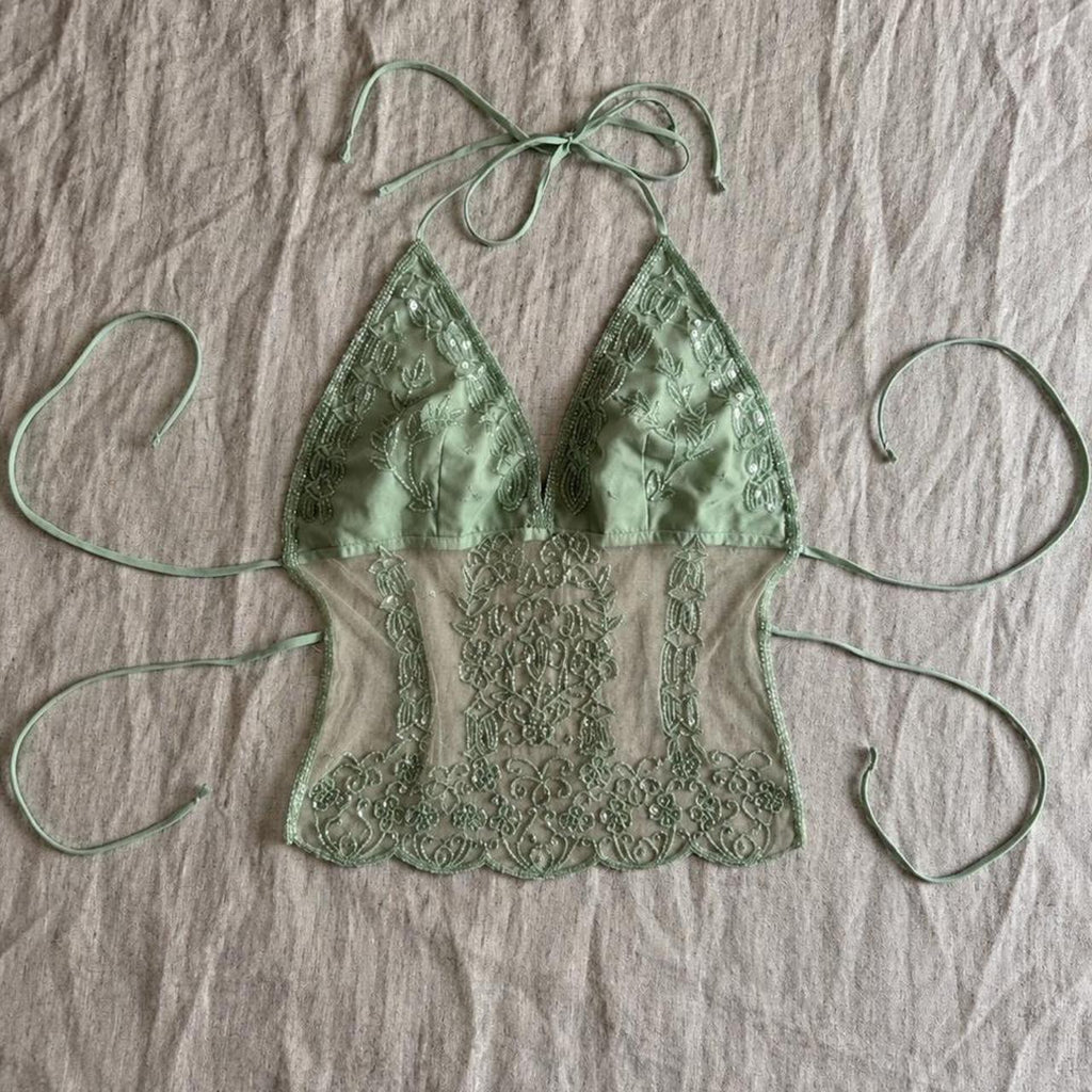 seafoam muse halter