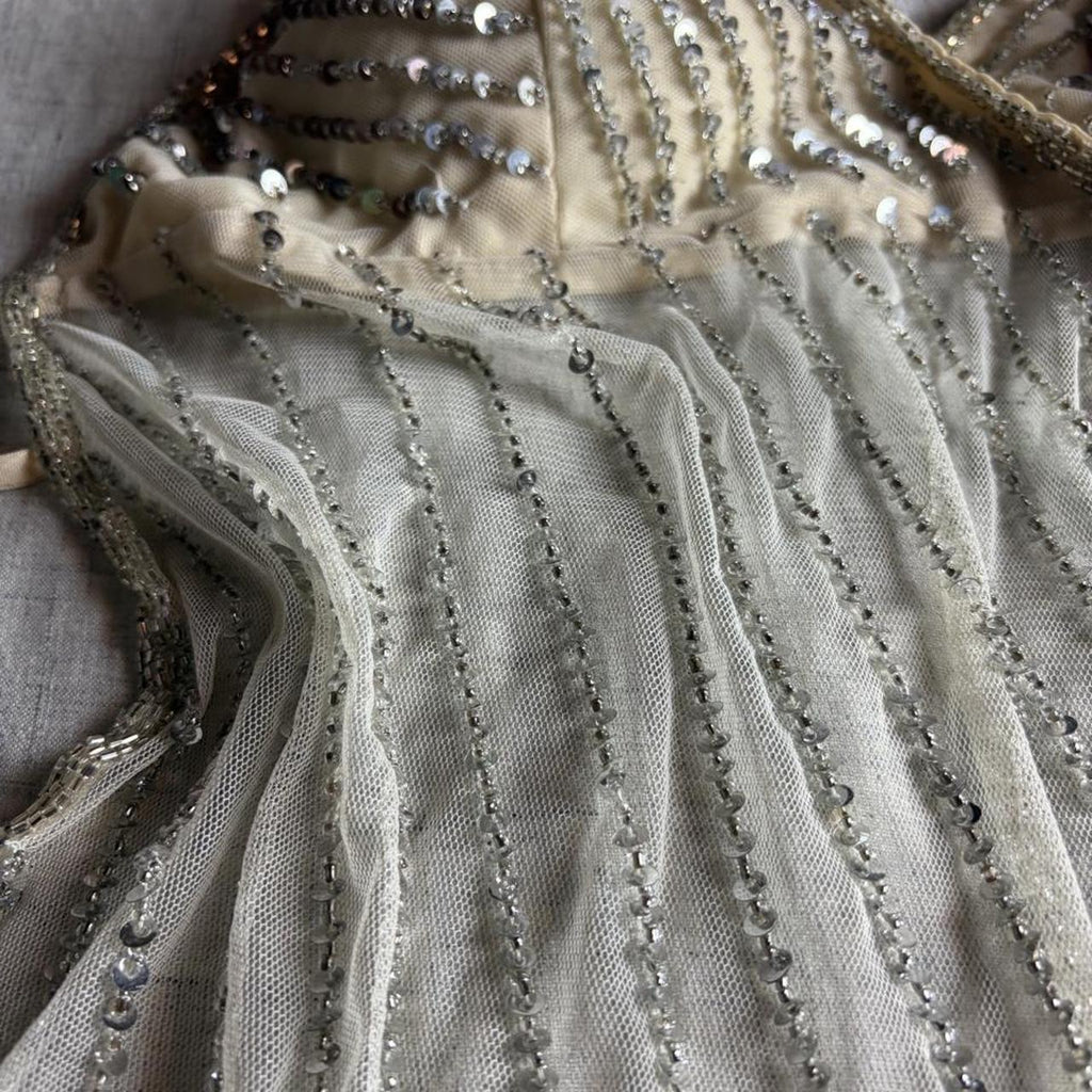 champagne cascade halter