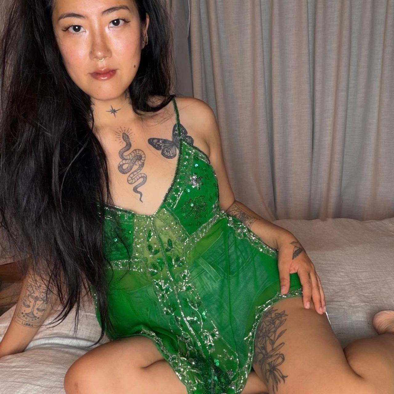 emerald clover fairy cami