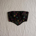 midnight bouquet corset