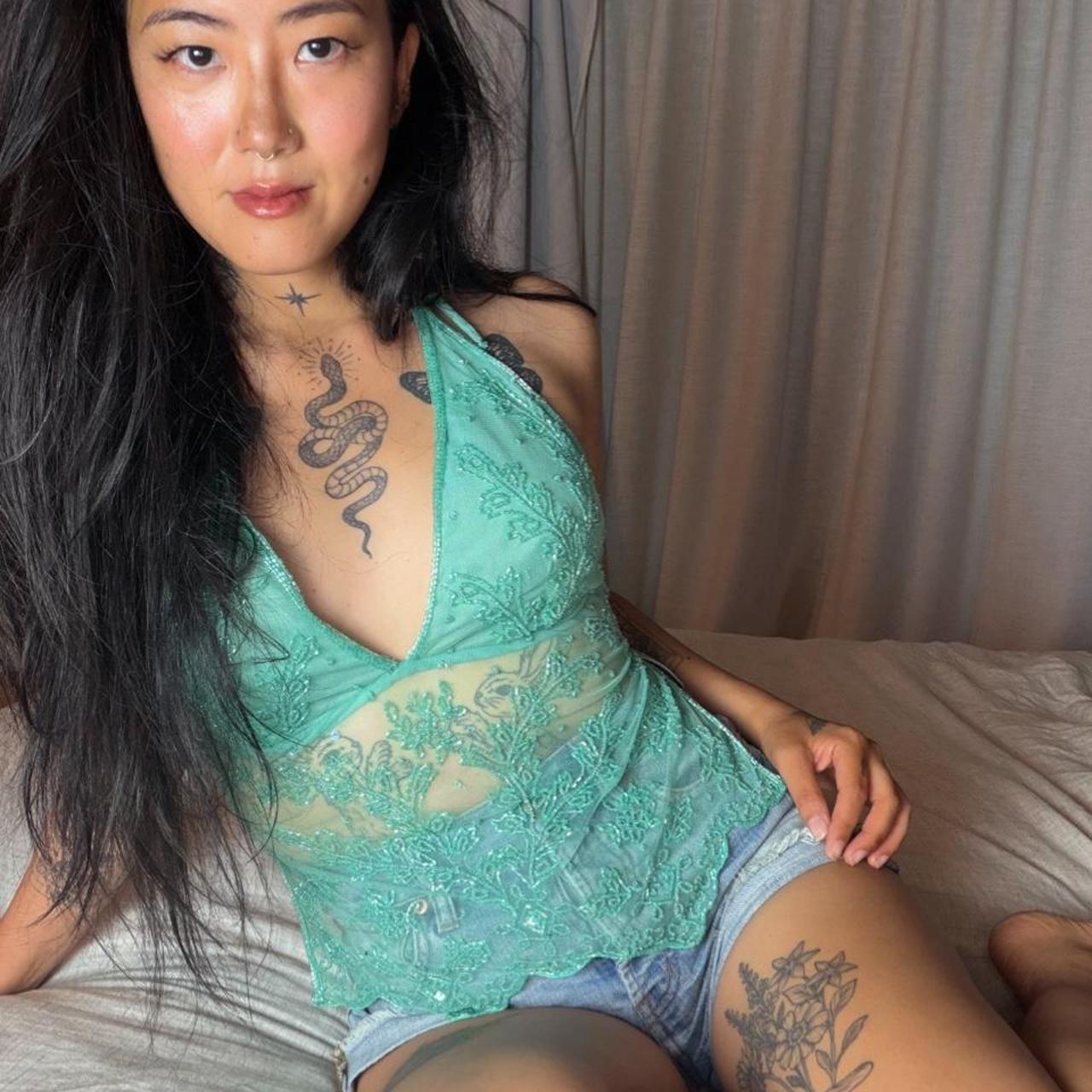 sea glass halter