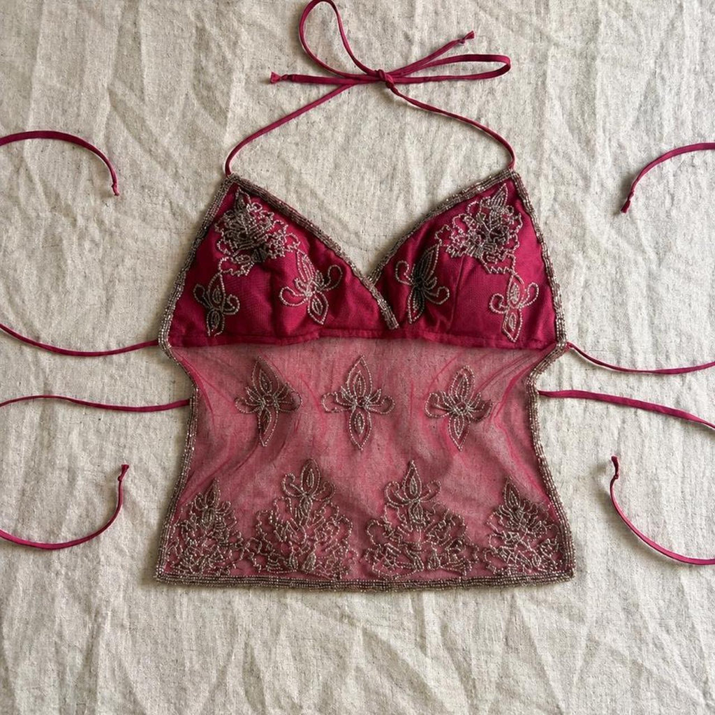 raspberry truffle halter