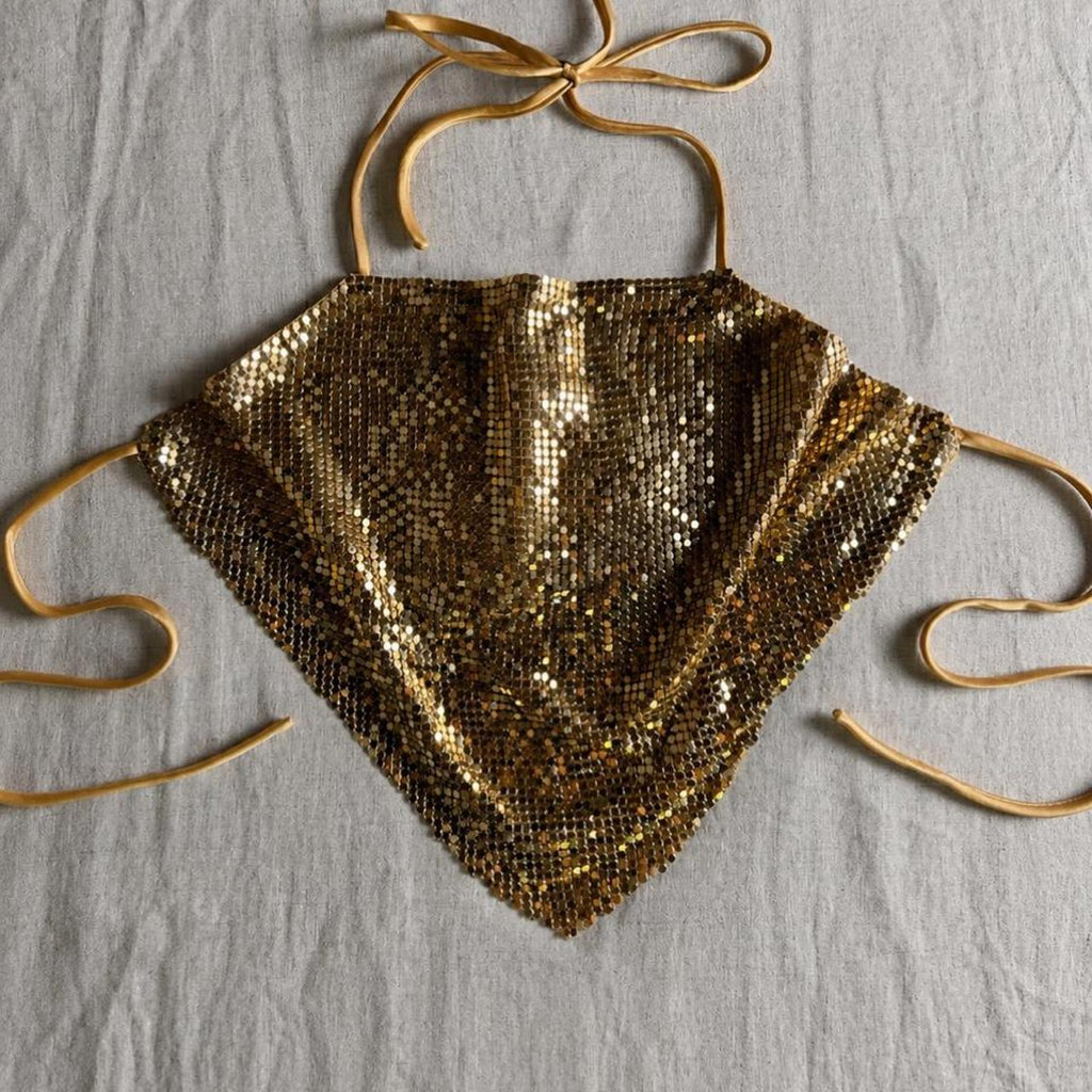 liquid gold halter