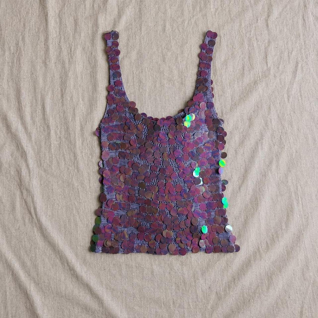 the disco lavender top
